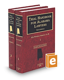 Trial Handbook for Alabama Lawyers, 2026 ed.
