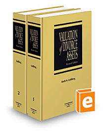 Valuation of Divorce Assets (Goldberg), 2025-2026 ed.