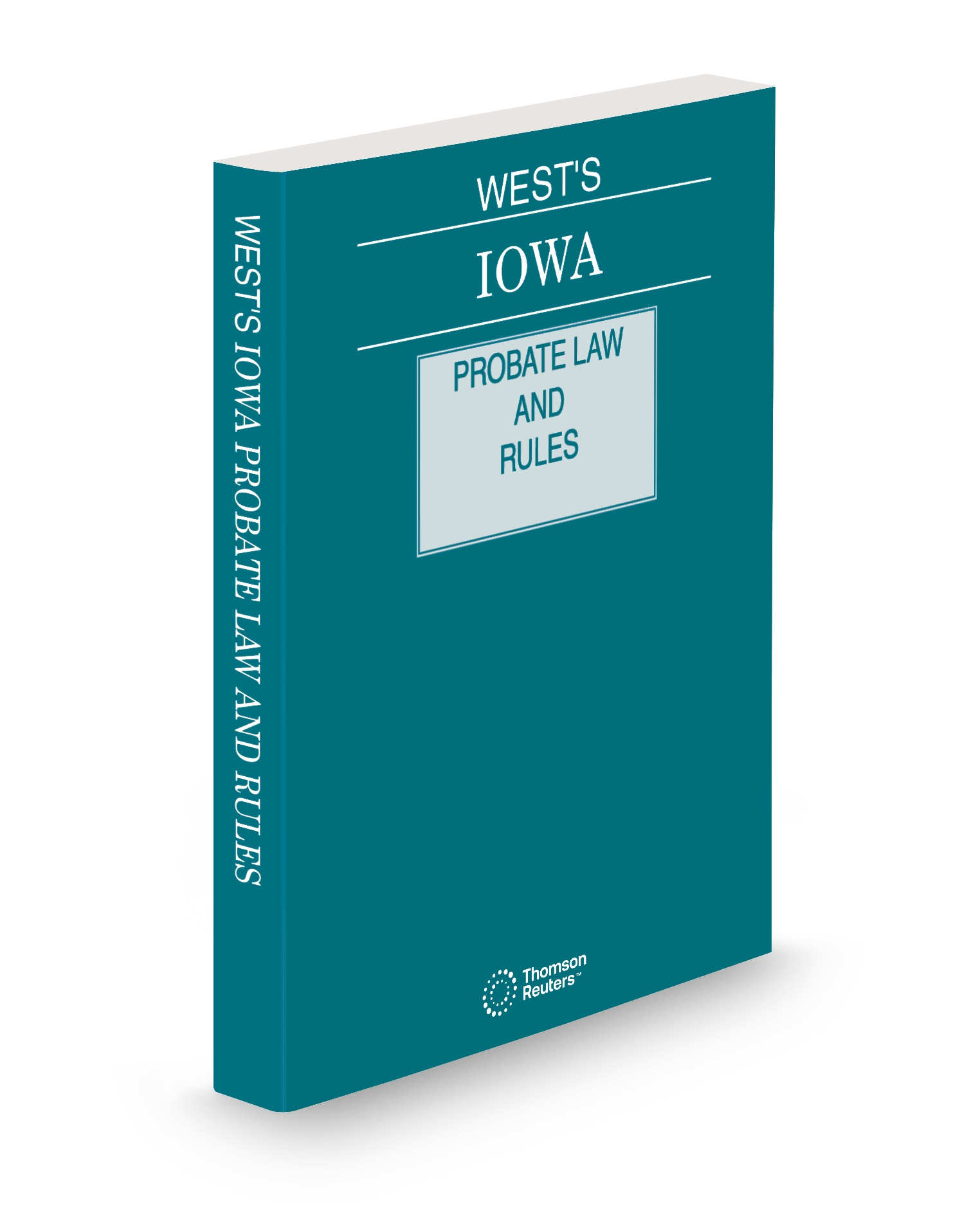 Cover of Iowa Probate Law and Rules, 2026 ed.