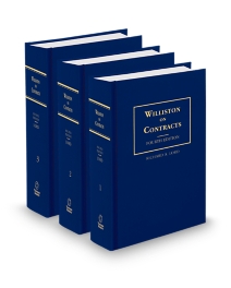 Williston Contracts 4Th, 2025-3 ed.