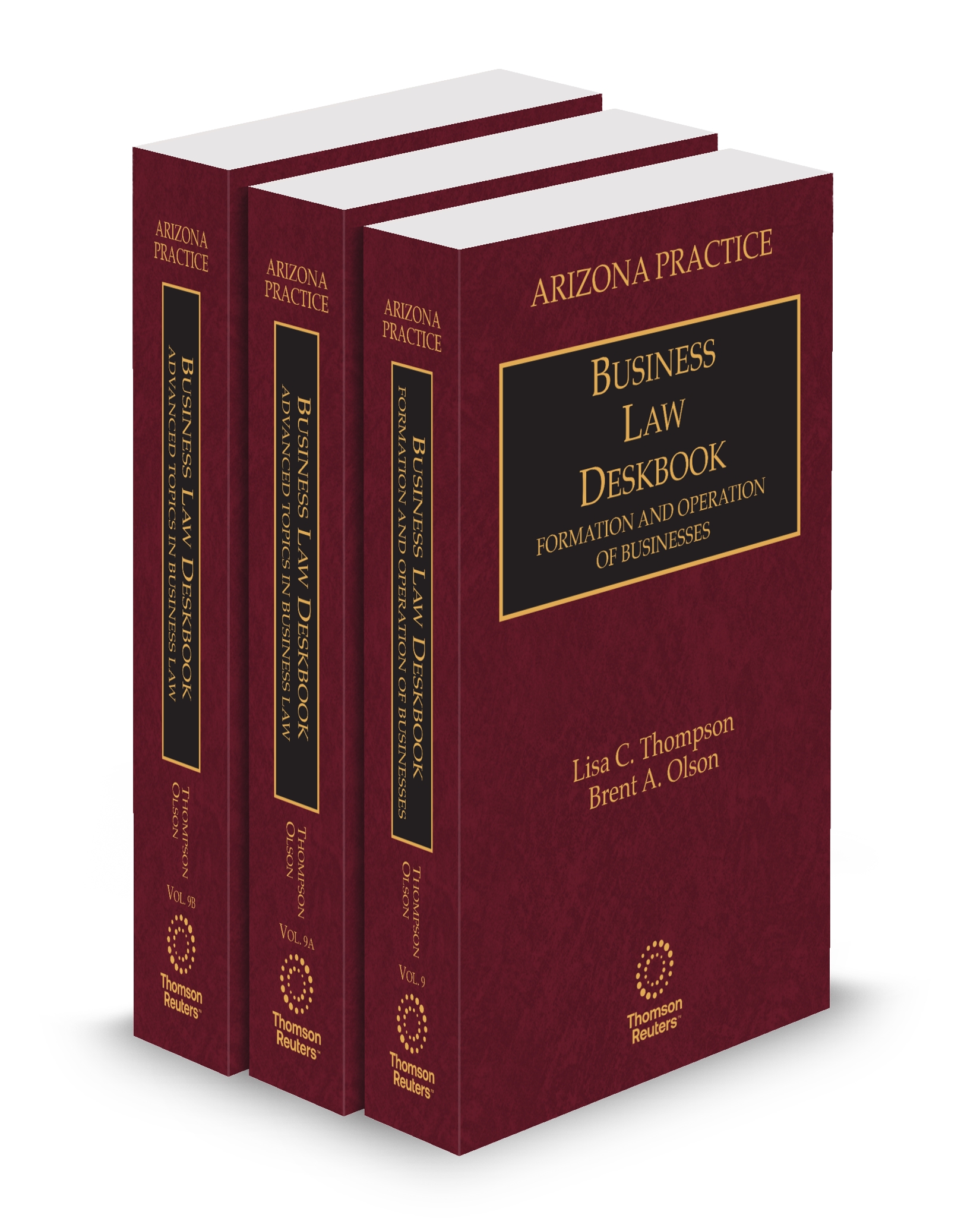 Cover of Arizona Practice V.9-V.9B Business Law Deskbook, 2025-2026 ed.