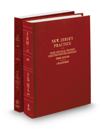 New Jersey Practice V.43-V.43A State and Local Taxation