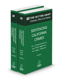 Sentencing California Crimes, 2025 Edition (The Rutter Group Criminal Practice Series)