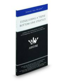 Aspatore Establishing A Triple Bottom Line Strategy
