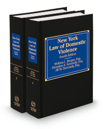 New York Domestic Violence, 2025-2026 ed.