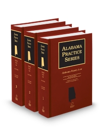 Alabama Family Law, 2025-2026 ed.