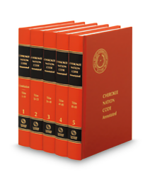 Cherokee Nation Code V.1 To V.4 Titles 1 To 80