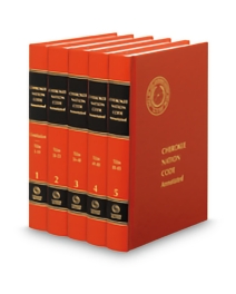 Cherokee Nation Code V.1 To V.4 Titles 1 To 80