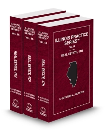 Illinois Practice V.14-16 Real Estate, 2025-2026 ed.