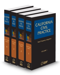 California Civil Practice Guide Real Property, 2026 ed.