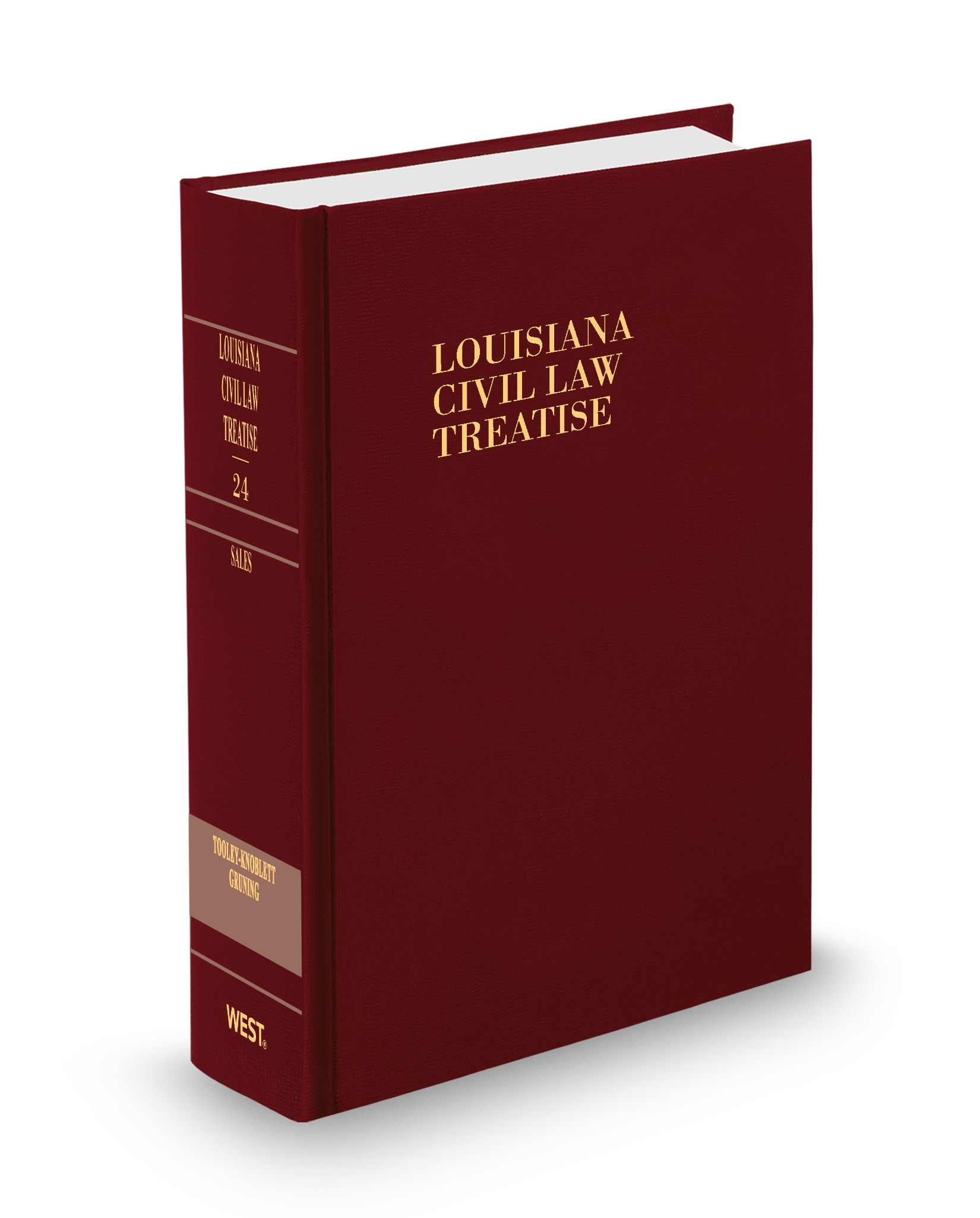 Louisiana Civil Law Treatise V.24 Sales, 2025-2026 ed.