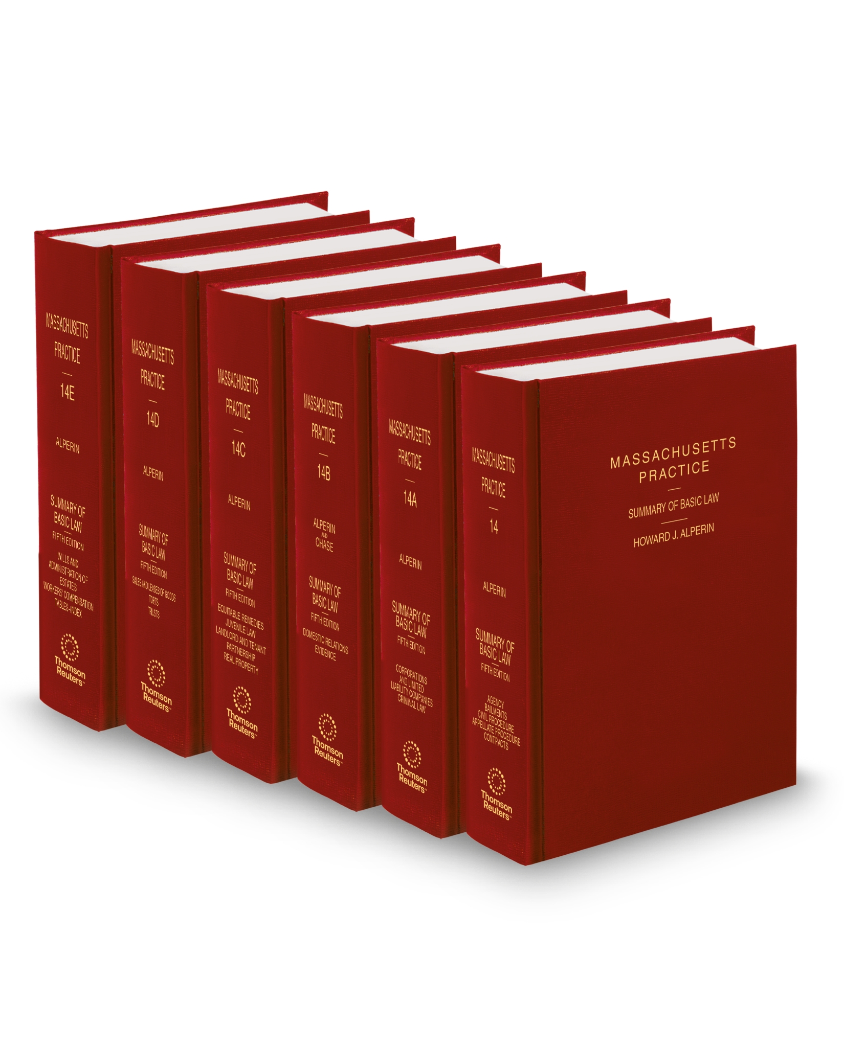 Cover of Massachusetts Practice V.14-14E Summary of Basic Law, 2025-2026 ed.