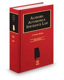 Alabama Automobile Insurance Law (Davenport), 2025-2026 ed.