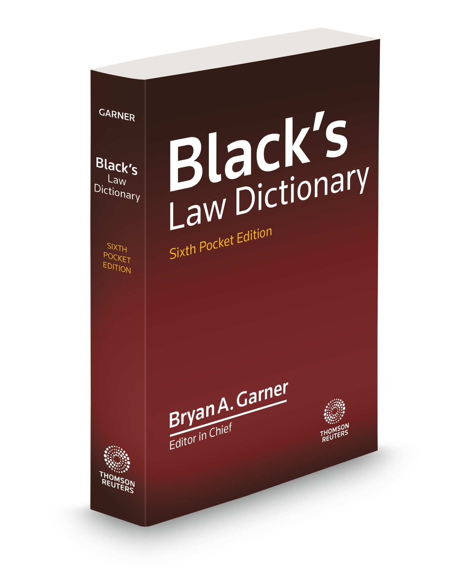 Cover of BLACKS LAW DICTIONARY POCKET EDITION 6TH