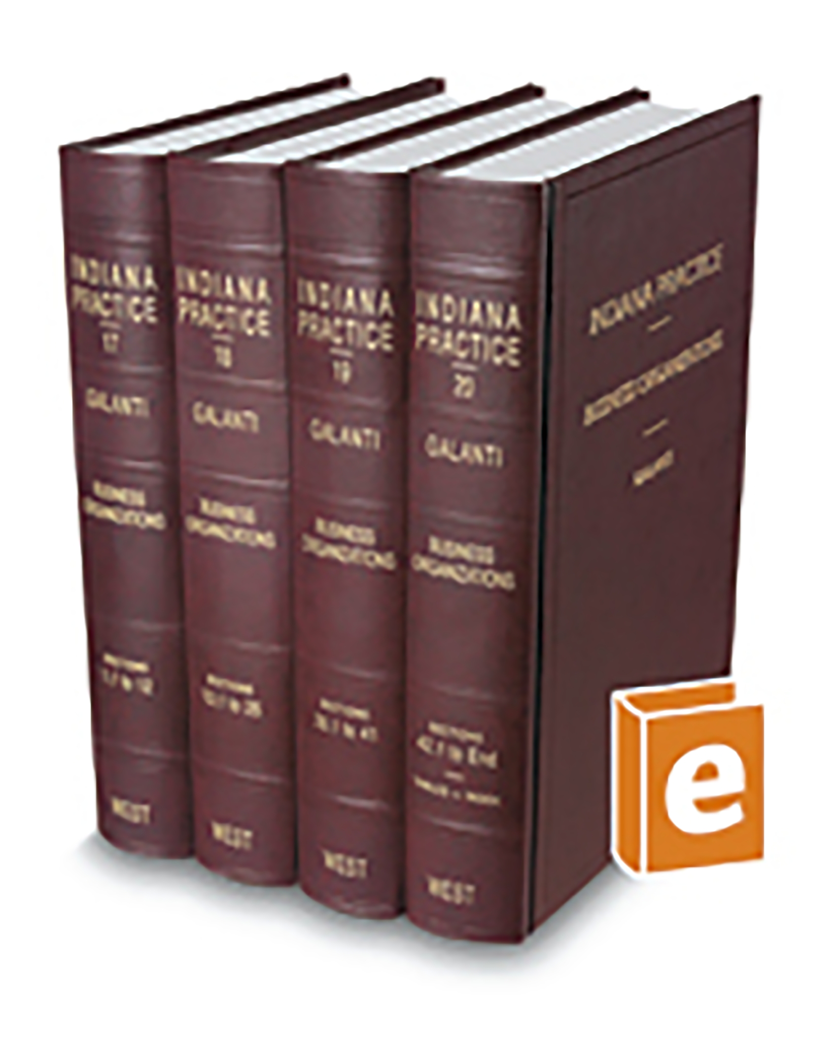 Cover of Indiana Practice V.17 To 20 Business Organization, 2025-2026 ed.