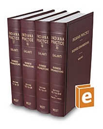 Indiana Practice V.17 To 20 Business Organization, 2025-2026 ed.