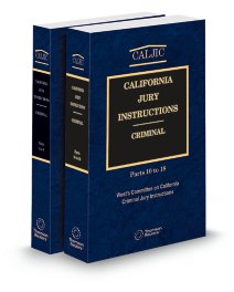 California Jury Instructions CALJIC, 2026 ed.