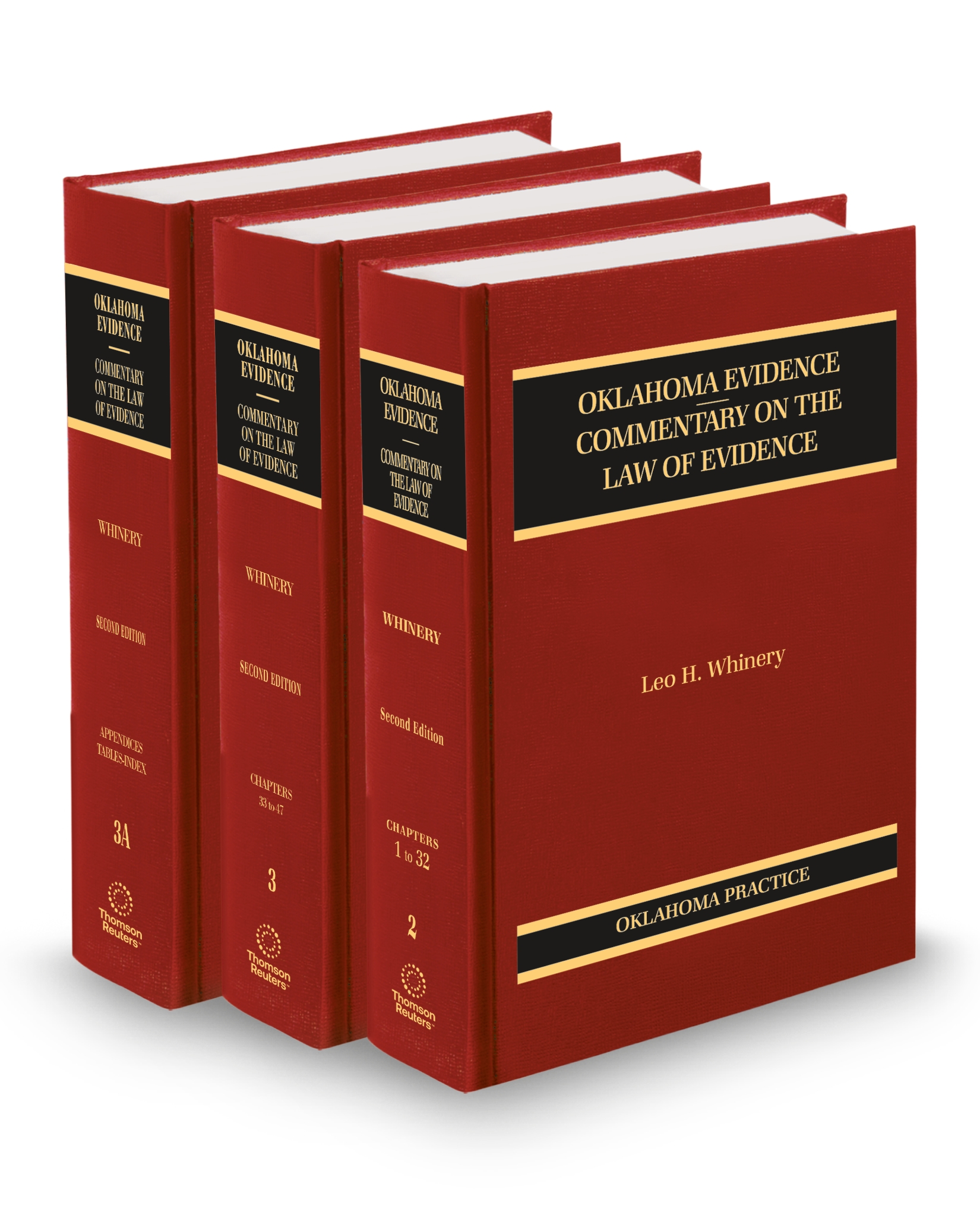 Cover of Oklahoma Practice V.2-3A Oklahoma Evidence Commentary of The Law Evidence, 2025 ed.