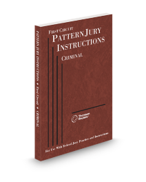Pattern Jury Instructions Criminal for The District Courts of The 1st Circuit