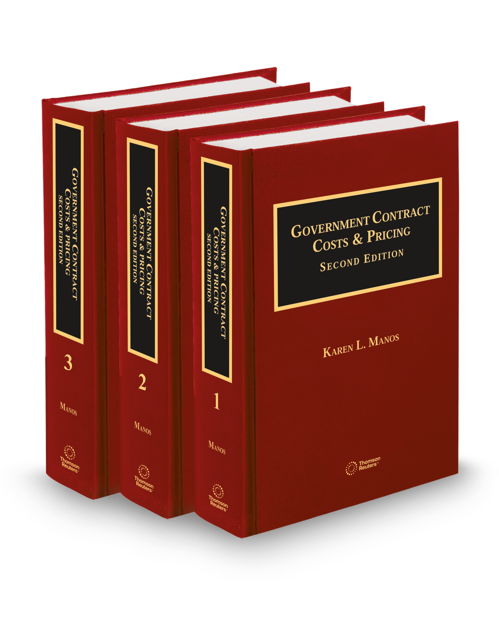 Cover of Manos Government Contract Costs and Pricing, 2025-2026 ed.