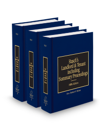 New York Landlord and Tenant, 2025 ed.