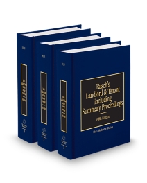 New York Landlord and Tenant, 2026 ed.
