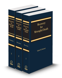Recovery for Wrongful Death, 2025-2026 ed.