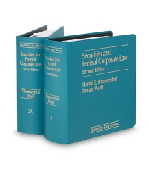 Securities and Federal Corporate Law, 2025-3 ed.