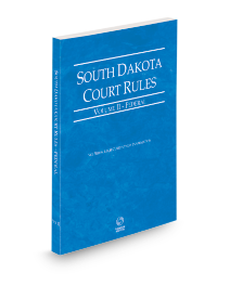 South Dakota Court Rules Federal V.II, 2025 ed.