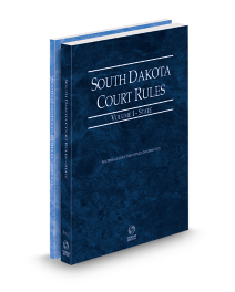 South Dakota Court Rules State and Federal V.I-II, 2025 ed.