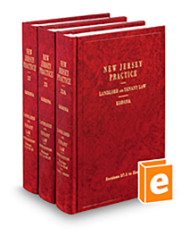 New Jersey Practice V.22-23A Landlord and Tenant Law, 2026 ed.