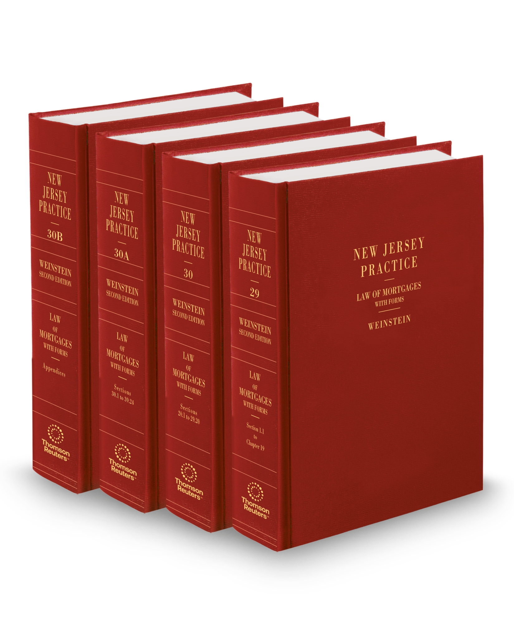 Cover of New Jersey Practice V.29-30B Law of Mortgages, 2025-2026 ed.