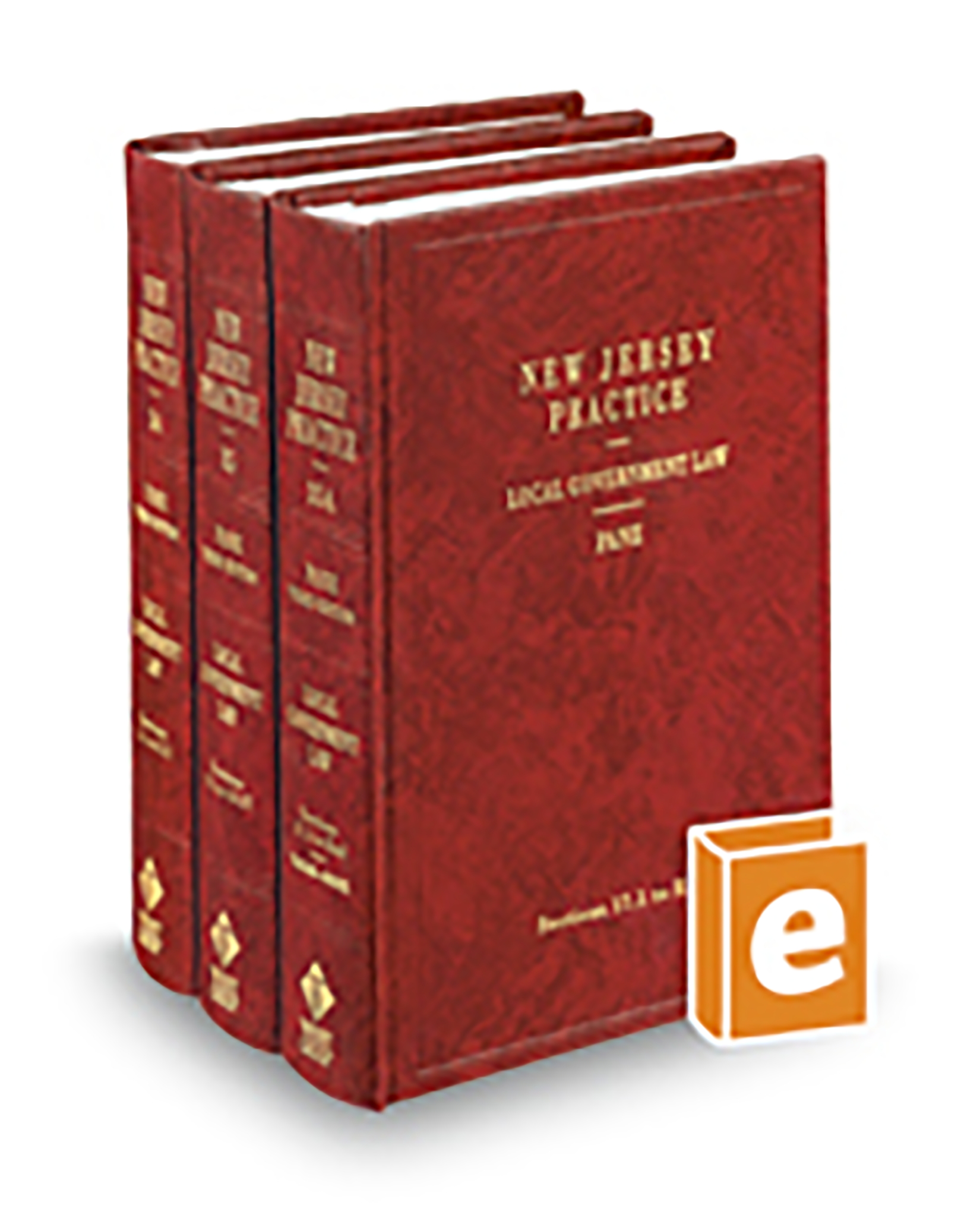 Cover of New Jersey Practice V.34-35A Local Government Law, 2025 ed.