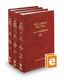 New Jersey Practice V.34-35A Local Government Law, 2025 ed.