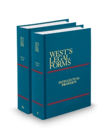 West's Legal Forms V.25 and 25A Intellectual Property, 2025-2026 ed.