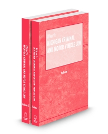 Michigan Criminal and Motor Vehicle Law, 2025 ed.