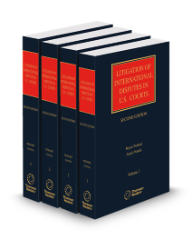 Litigation of International Disputes In United States Courts, 2025-2026 ed.