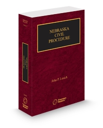 Nebraska Practice V.5 Civil Procedure, 2026 ed.