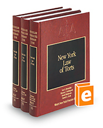 New York Practice V.14 To 16 Law of Torts, 2025-2026 ed.