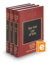 New York Practice V.14 To 16 Law of Torts, 2025-2026 ed.