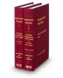 Washington Practice V.7 and 8 Uniform Commercial Code Forms, 2025 ed.