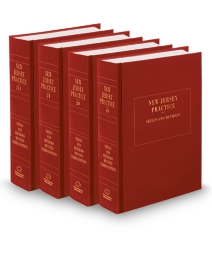 New Jersey Practice V.19-21A Skills and Methods, 2025 ed.
