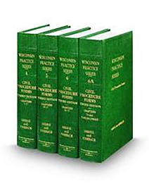 Wisconsin Practice V.4-6A Civil Procedure Forms, 2025 ed.