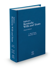 Kentucky Wills and Trusts, 2026 ed.