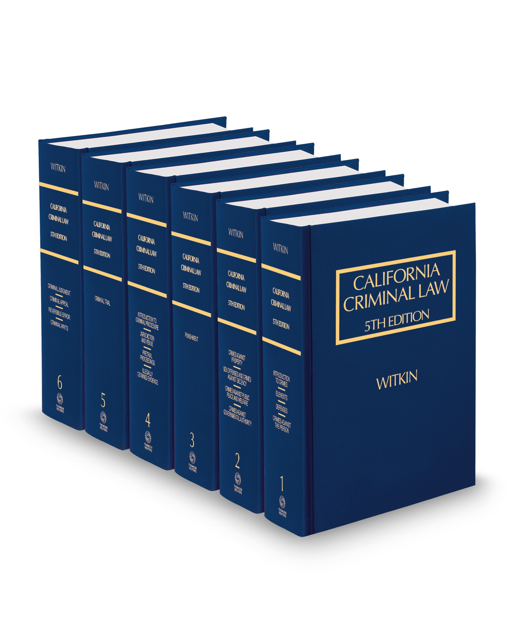 Cover of WITKIN CA CRIMINAL LAW FULL SET