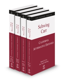 California Affirmative Defenses, 2025-2026 ed.