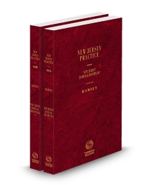 New Jersey Practice V.46A Judicial Discipline, 2025-2026 ed.