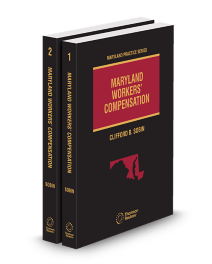 Maryland Workers Compensation, 2025-2026 ed.