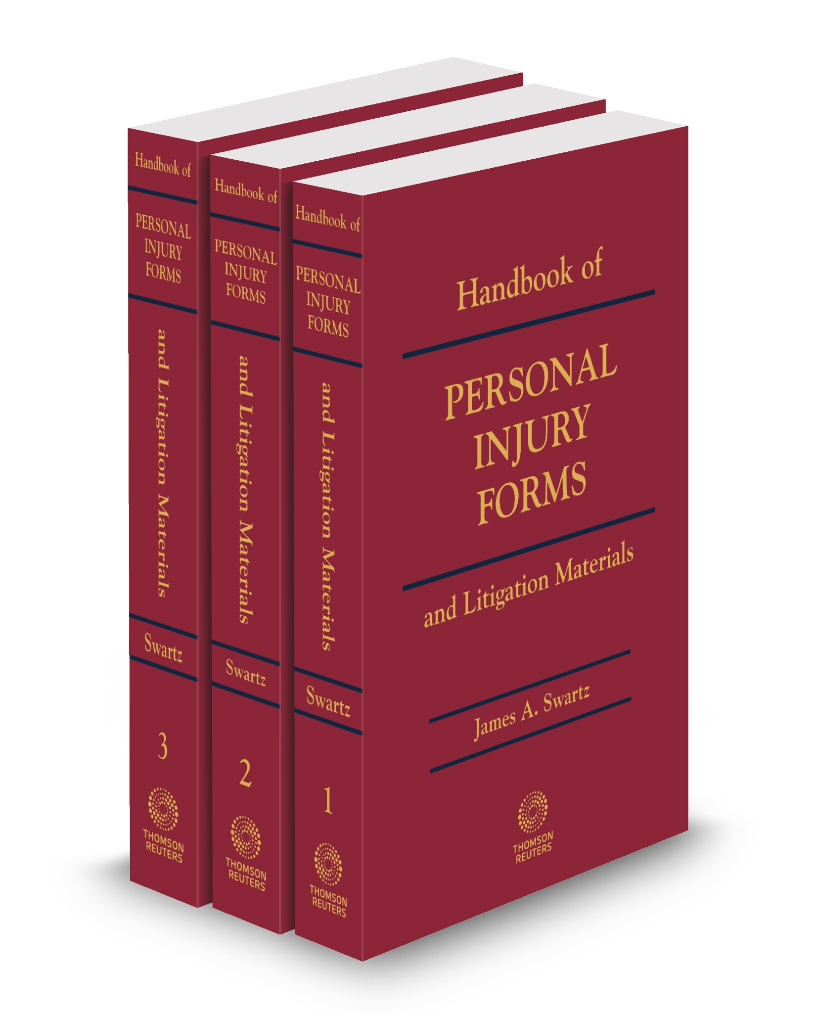 Cover of HANDBOOK OF PERSONAL INJURY FORMS AND LITIGATION MATERIALS WITH FORMS ON CD FULL SET