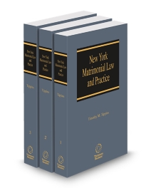 New York Matrimonial Law and Practice, 2025-2026 ed.